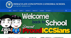 Desktop Screenshot of iccs.edu.ph